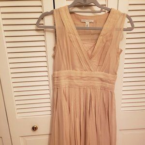 Banana Republic Cream Silk Dress